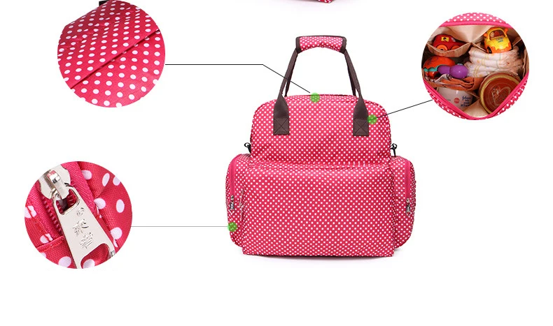 Tote Diaper Bag Extra Large Unfolding Mommy Baby Nursing Bag Mummy Diaper Backpack With Changing Pad