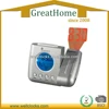 NICE DESIGN!!!Radio controlled blue LED light alarm clock
