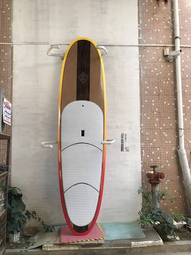 2022 Hot Sale Epoxy Paddle Boards Customized Sup Wooden Stand Up Paddle