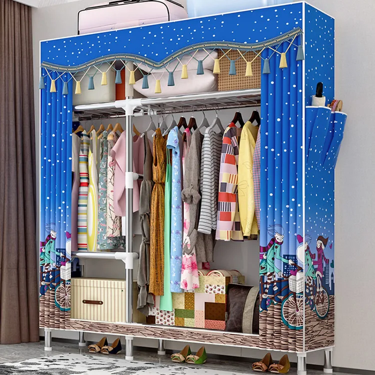 Pe Large Storage Top Quality Cloth Closet Godrej Steel