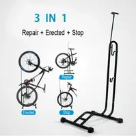 

Indoor Floor Vertical Bike Stand Rack L Shape Bicycle Display Stand