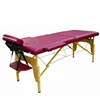 Better 2 section wood massage table with face plug