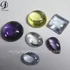 A variety of shapes flat bottom Element face loose cubic zirconia gemstone