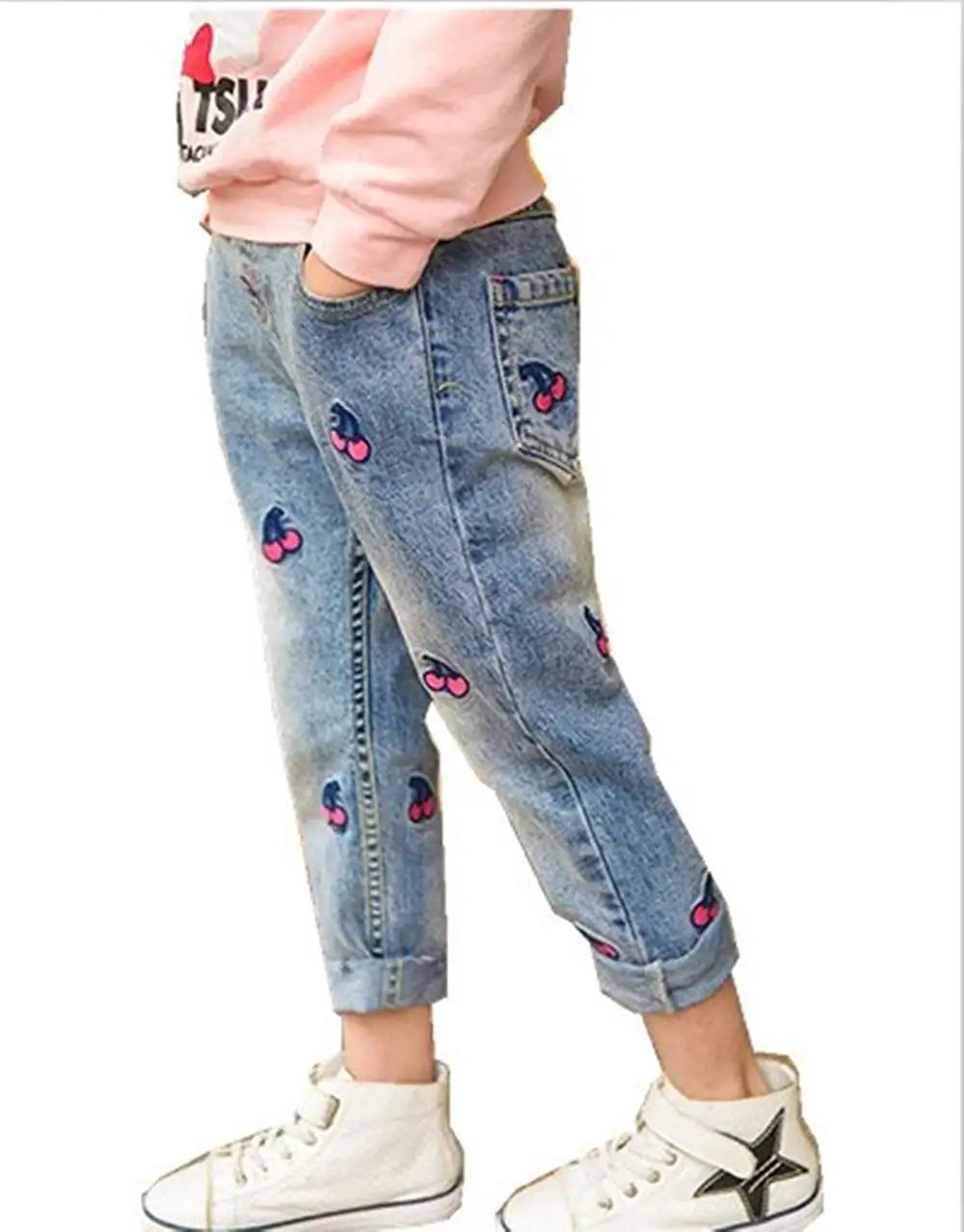 girls denim pants