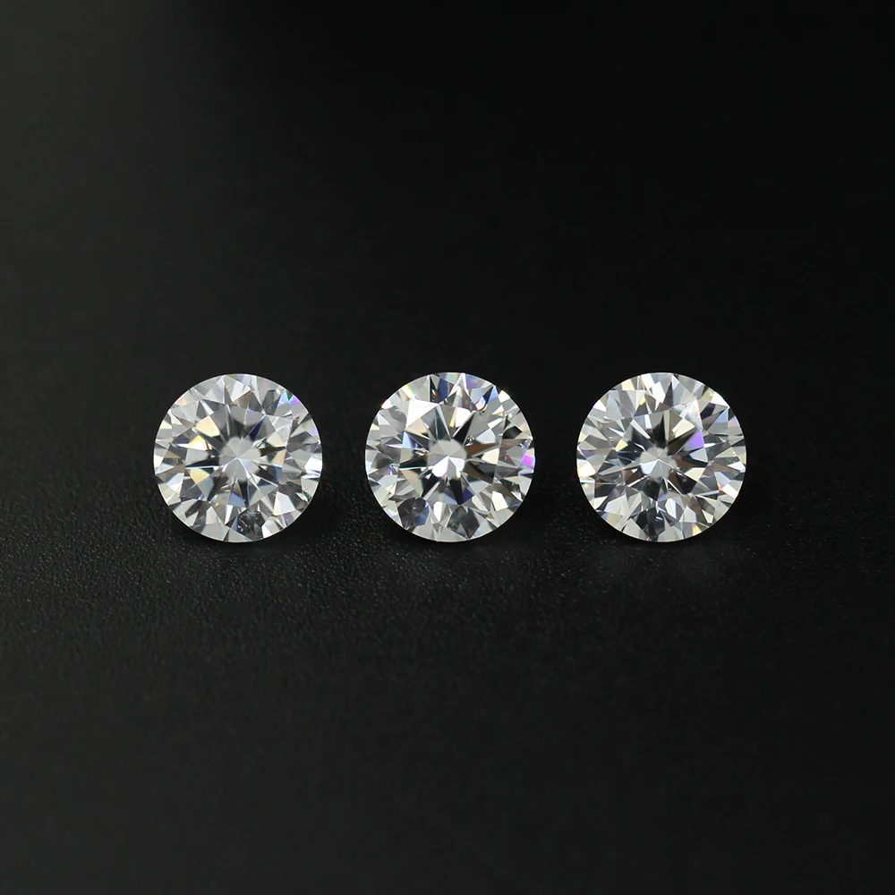 

White 6.25-12mm 3A Star Cut CZ stones cubic zirconia for jewellery
