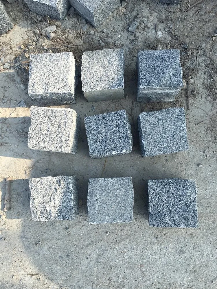 G654 Chinese Cheap Driveway Granite Paving Stone Cube Stone Buy Chinese Granite Paving Stone