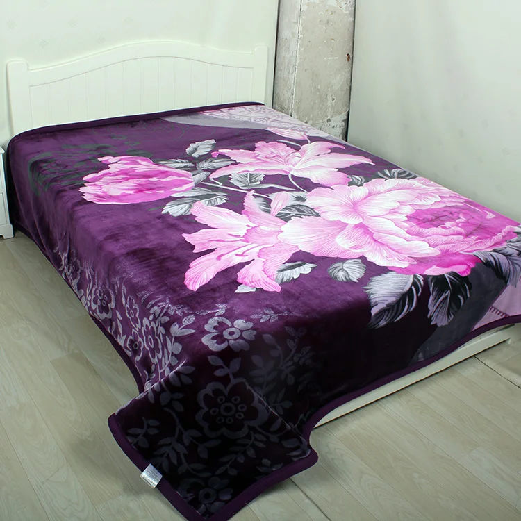 Wholesale Original Solaron Korean Blanket Thick Mink Plush Queen Size