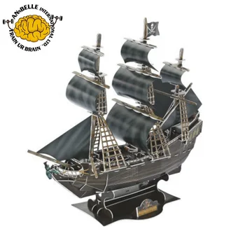 3d puzzle pirate ship