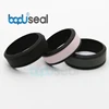 Simple Ring Works Flexible Silicone Wedding Ring in Various Colors for Active Men PREMIUM Non Bulky Medical Grade Skin Safe