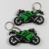 China factory price promotional injection 3d soft pvc custom motorcycle shape key chain