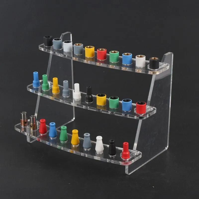 e-Cig 510 drip tips stand holder ,  cigarette shape acrylic drip tip display , acrylic drip tip display (13).JPG