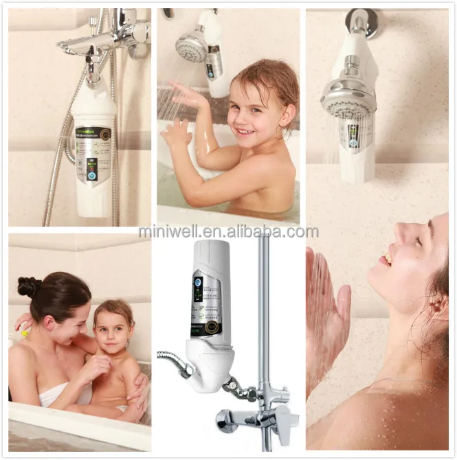 
Universal Shower Filter and 3 Setting Shower Head, chrome finished 