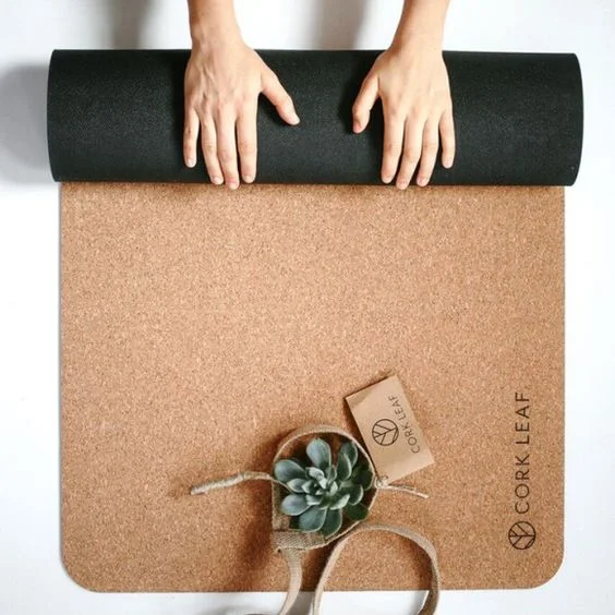 

Branded Eco Friendly Cork Yoga Mat Rubber Mat