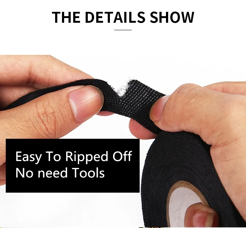 High Adhesion Black Book Binding Adhesive Cloth Electrical Tape Buy