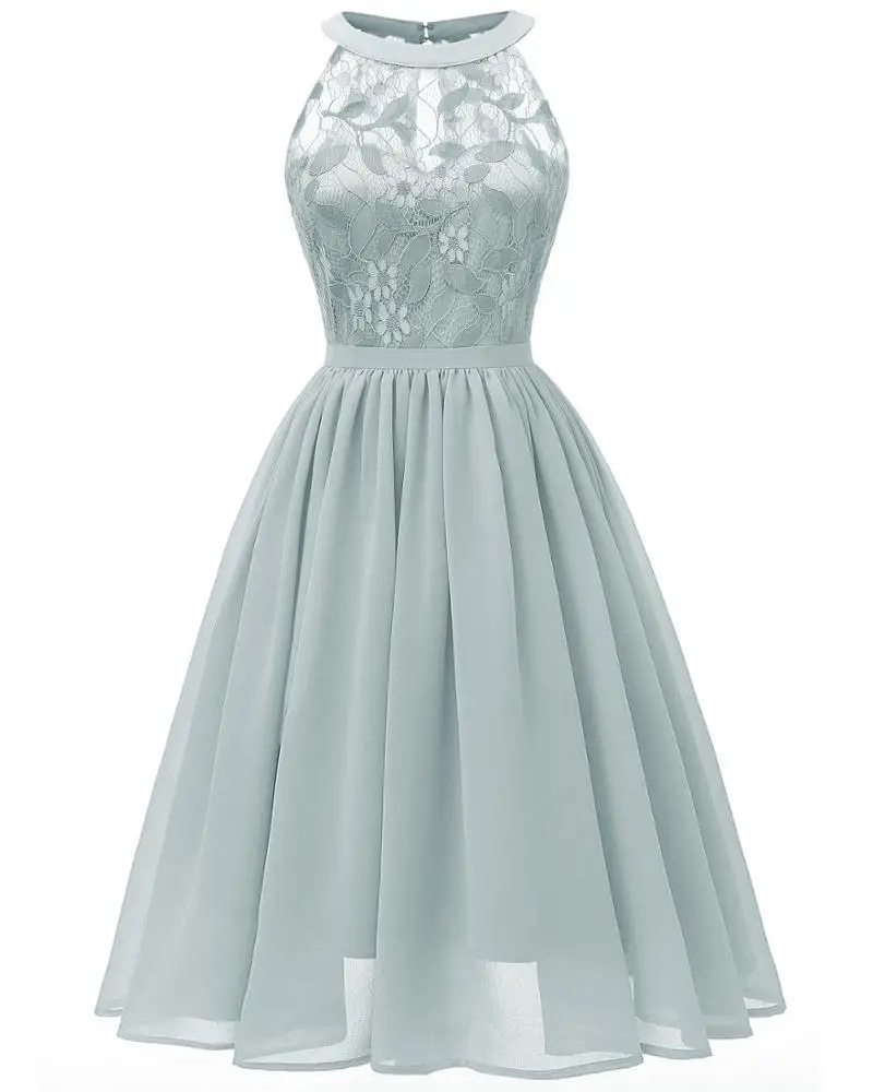 

2019 high quality new design elegant mint pink navy Chiffon lace bridesmaid dresses for wedding