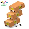 wholesale supply shop black 3 tier cosmetic perfume paper candy bread metal iron wire supermarket chocolate display shelf