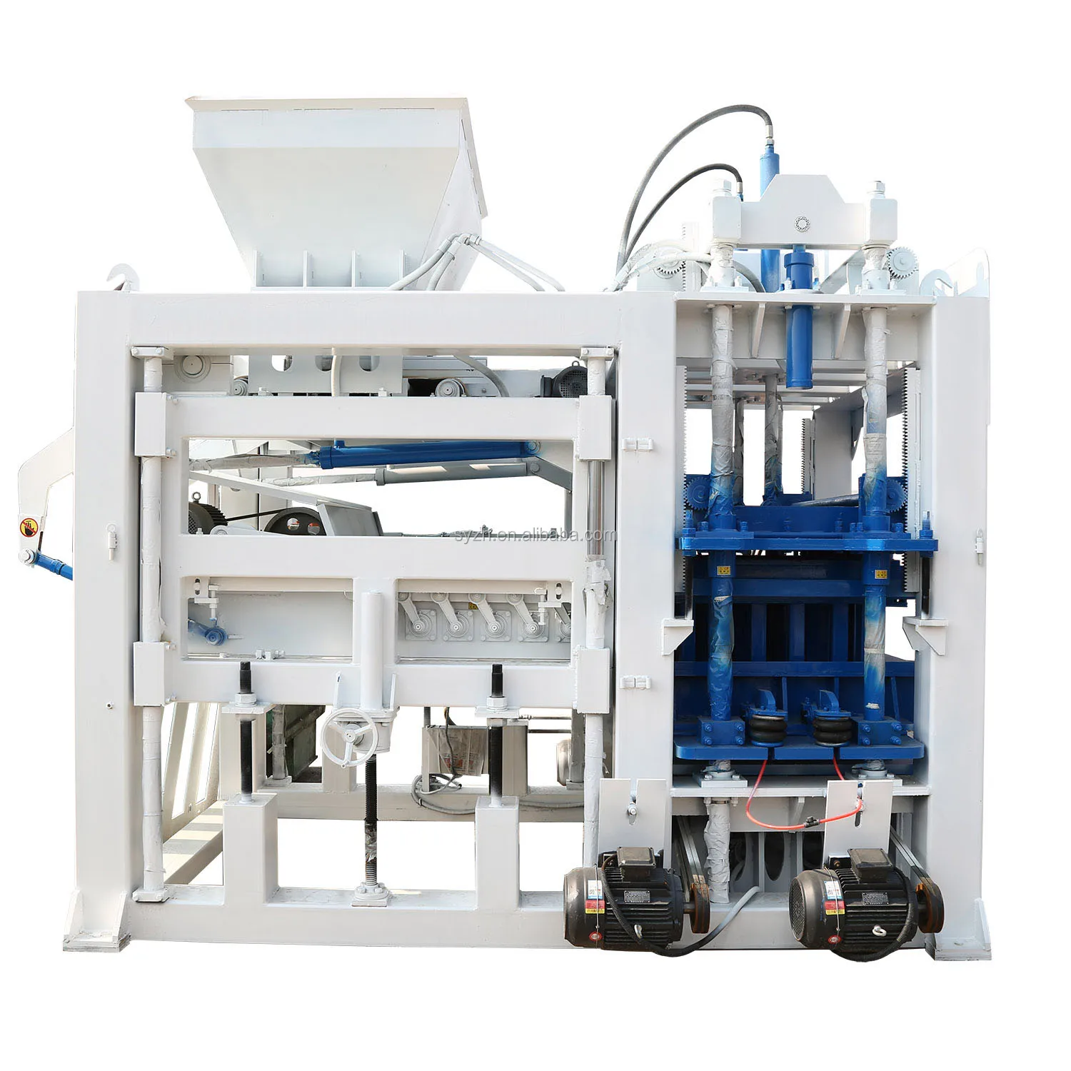 New Performance QT10-15 Automatic Concrete Block Machine to Make Cement ...
