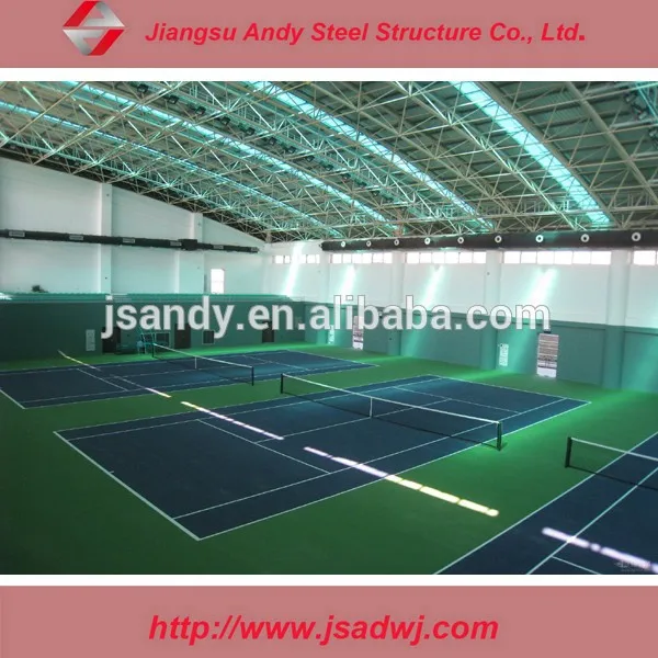 Prefabricated Light Steel Space Frame Sports Hall Construction