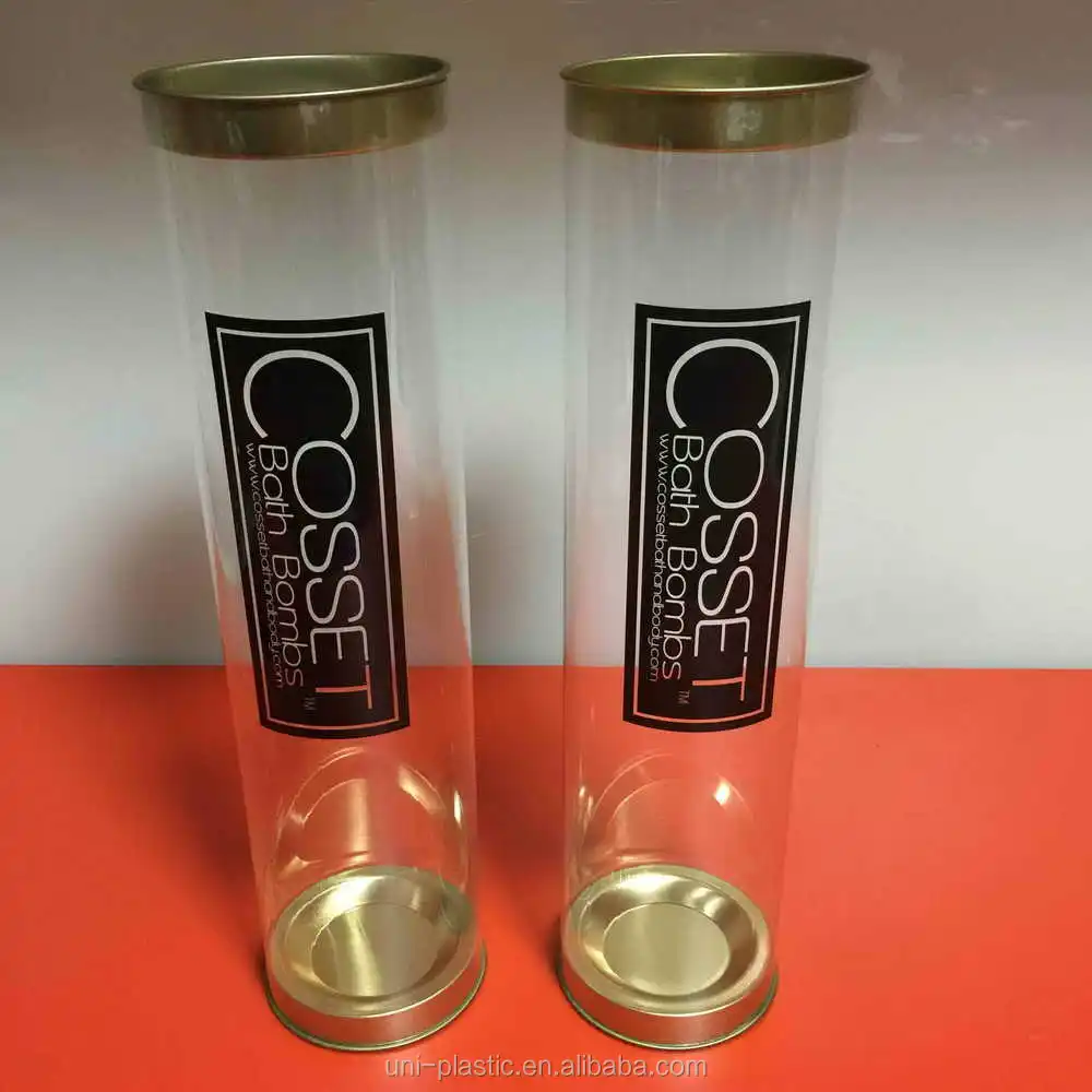 clear packaging tube with tinplate lid 76x305mm 01.jpg