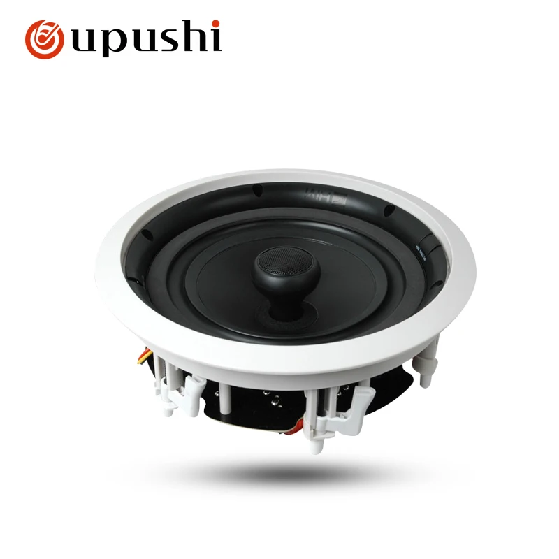

Oupushi pa system home audio speakers surround sound roof speakers with amplifier, White