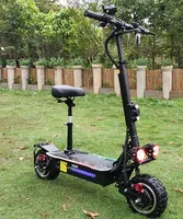 

YM 60V 3200W dual Motor foldable Electric Scooter adult wide wheed