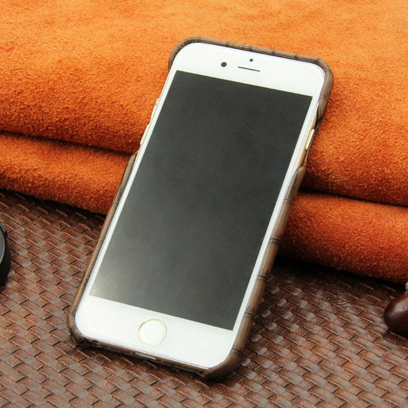 Crocodile pattern PU Leather cover For Iphone 8 /8 plus Cell phone case