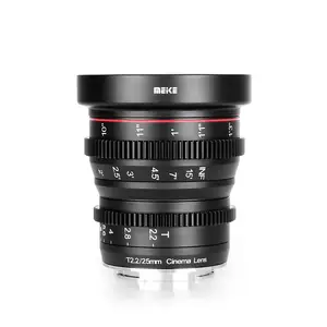 Meike 25mm T2.2 Manual Focus Mini Cinema Lens MFT Cameras