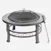 Best Choice globe fire pits Outdoor Patio Steel BBQ Grill Fire Pit Log Grate Poker for Backyard globe fire pit