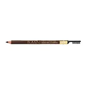 IMAN Perfect Eyebrow Pencil, Blackest Brown 0.05 oz