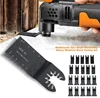 20pcs Multimaster Saw Blade Oscillating Rotary Multitool Wood Cutting Grinding Sanding Set For Demolition Plumbing Drop Shipping