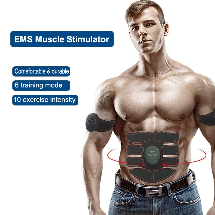 Ems Electronic Ab Abdominal Muscle Belt Stimulation Toning Massager