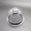 Hot selling disposable mini PET cake domes plastic food packaging container