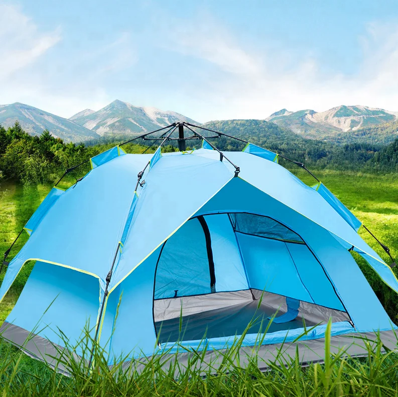 

OEM ODM High quality Canvas single man carbonator fiber pop up Carpas tent