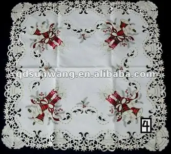 Borduren Kerst Tafelkleed En Tafelloper Plaats Mat 2 Size Beschikbaar Big Size 175x265cm Table Runner Decoration Table Runnerembroidery Table Runner Aliexpress