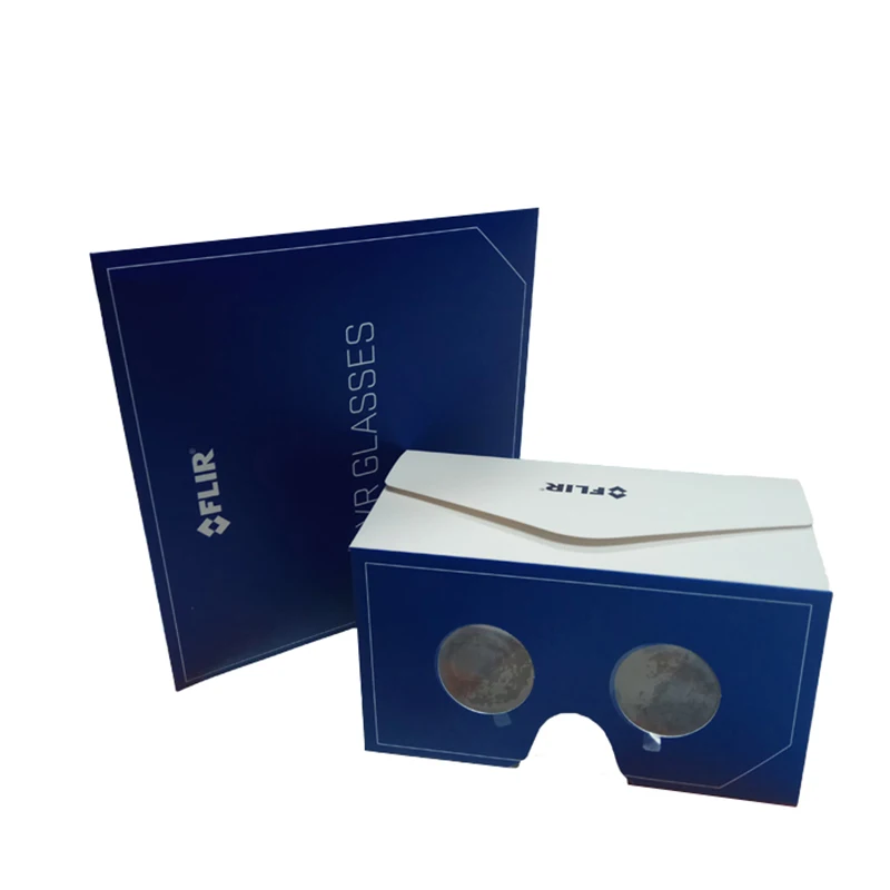 Newly Flat Design VR Cardboard Google 3D Glasses Headset,Delicate Google Cardboard VR 3D Glasses