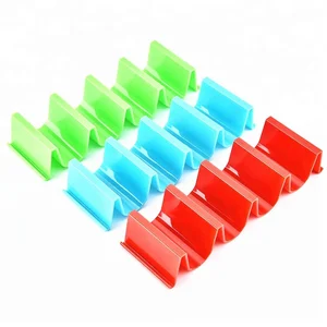 Image of CHRT Taco Holder Stand Plastic Colorful Taco Holder