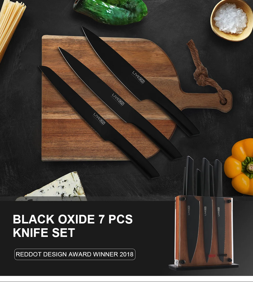 7 pcs knife set