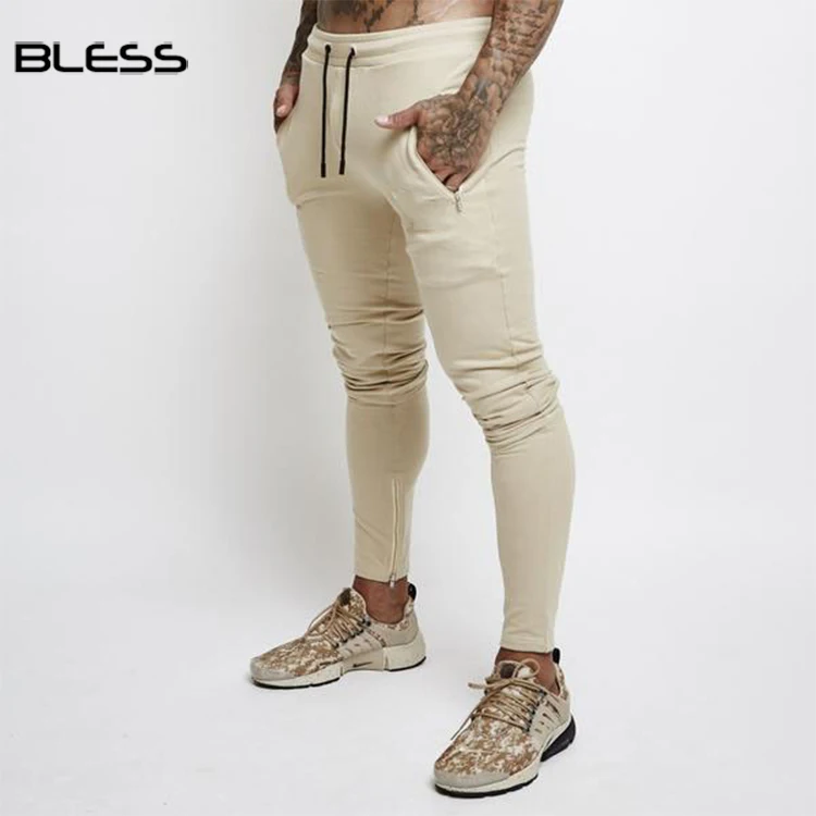 mens skinny stretch joggers