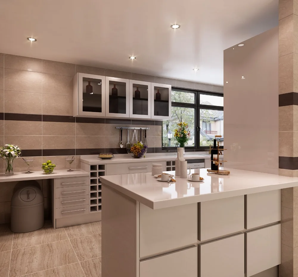 
China Factory Customized Modern Design Kitchen Island Base Cabinets 