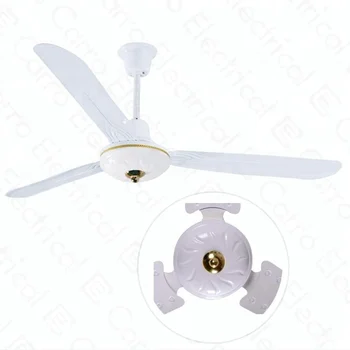 Ventilador Solar De Techo De Cc De 56 Pulgadas Y 12v Con Control Remoto