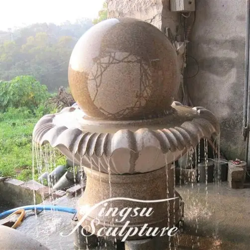 Hot Marble Floating Ball Water Fountain Hot Marble Floating Ball Water Fountain