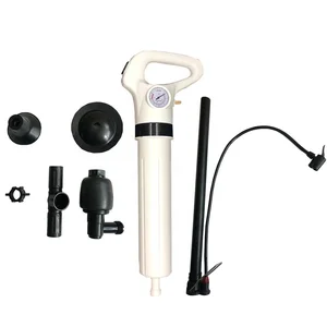 OEM powerful air drain blaster high pressure toilet plunger for Kitchen Bathtub Showers Sink dredge