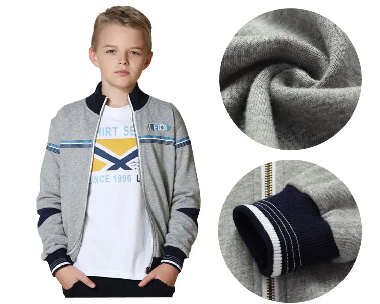 OEM children winter coat suit fashion kids boy zipper jacket