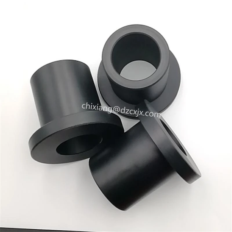 Pa6 Nylon Sleeves Insulating Bush Sleeve Pom Acetal Flanged Shaft