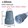 22mm diameter custom made Underarm crutches rubber foot covers pad rubber products Rubber feet for chair legs 19mm 25mm