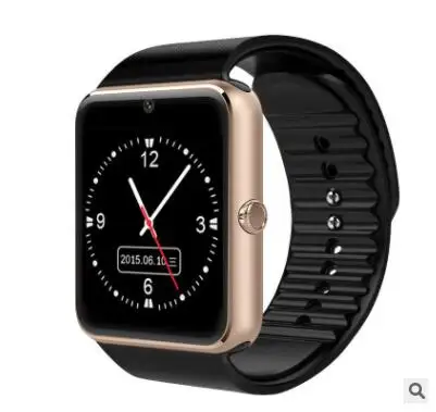 

GT08 Smart Watch with SIM Card Slot and NFC Smart Health Watch for Android Samsung HTC and IOS Apple, Blue;green;pink;red