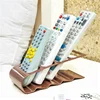 4 Grid Remote Control Organizer, Space Saving Metal TV Remote Control Storage rack