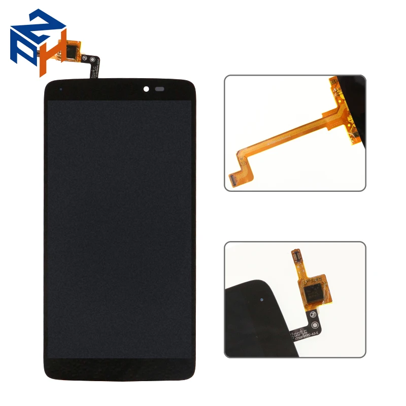 

Lcd Display Replacement with Touch Screen Digitizer for Alcatel 6045, White/black