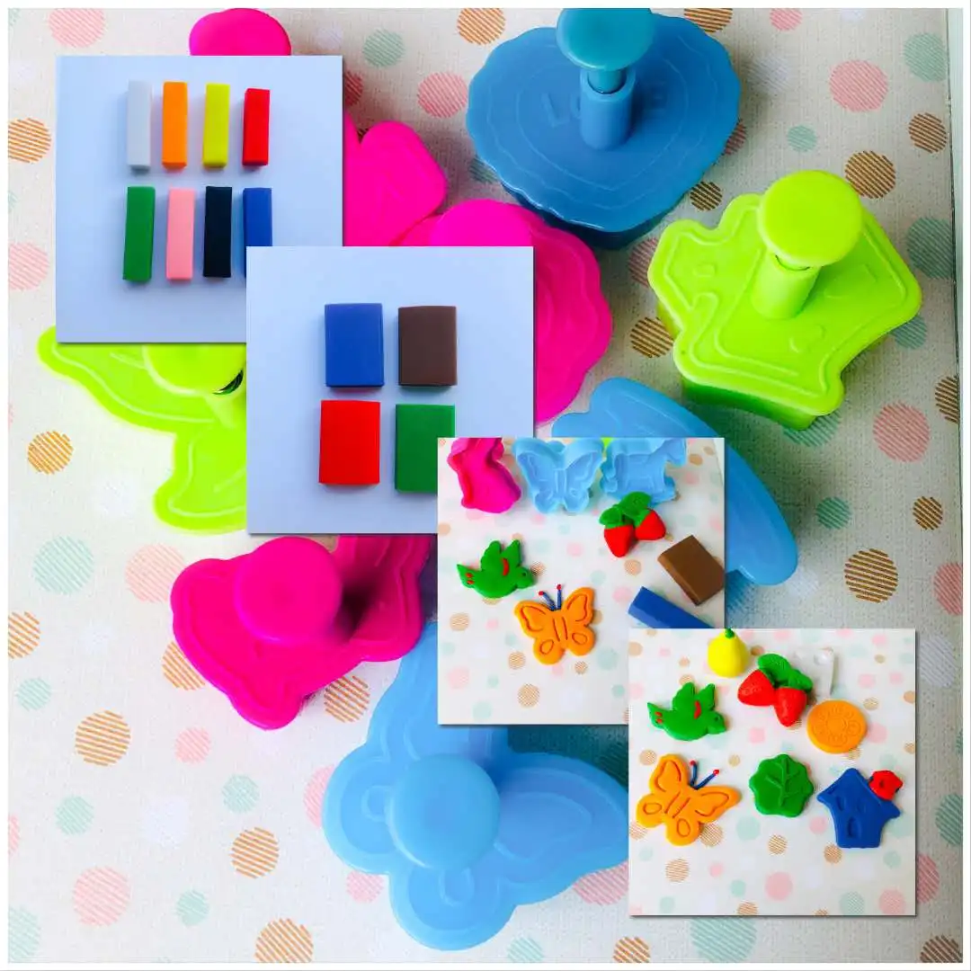 Diy Bake Eraser Clay / Make Your Own Mini Eraser Toy /diy /children