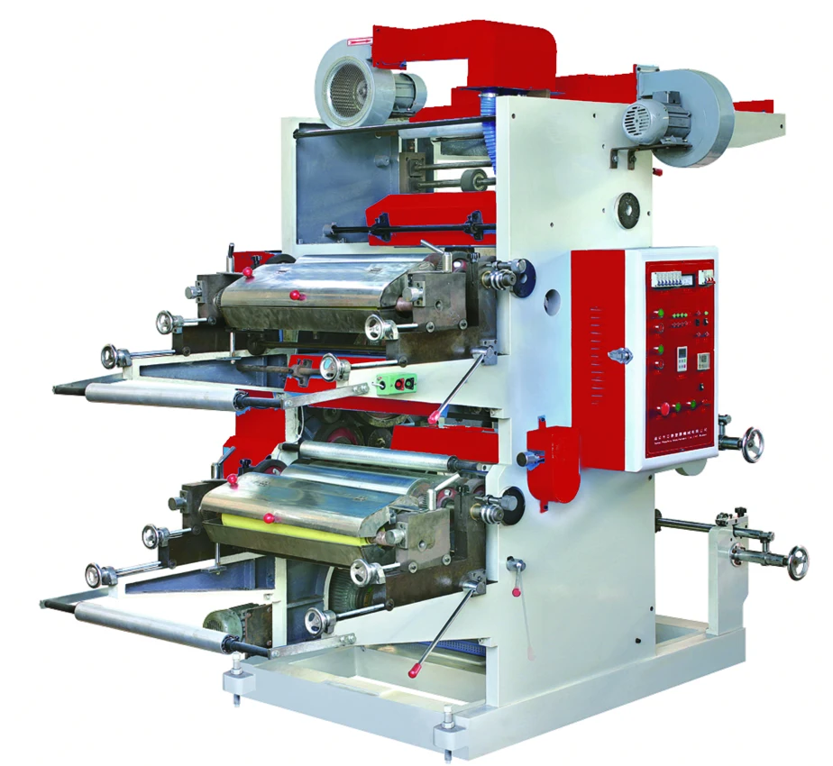 
4 Color PP PE Film Plastic Bag Flexo Printing Machine Price 